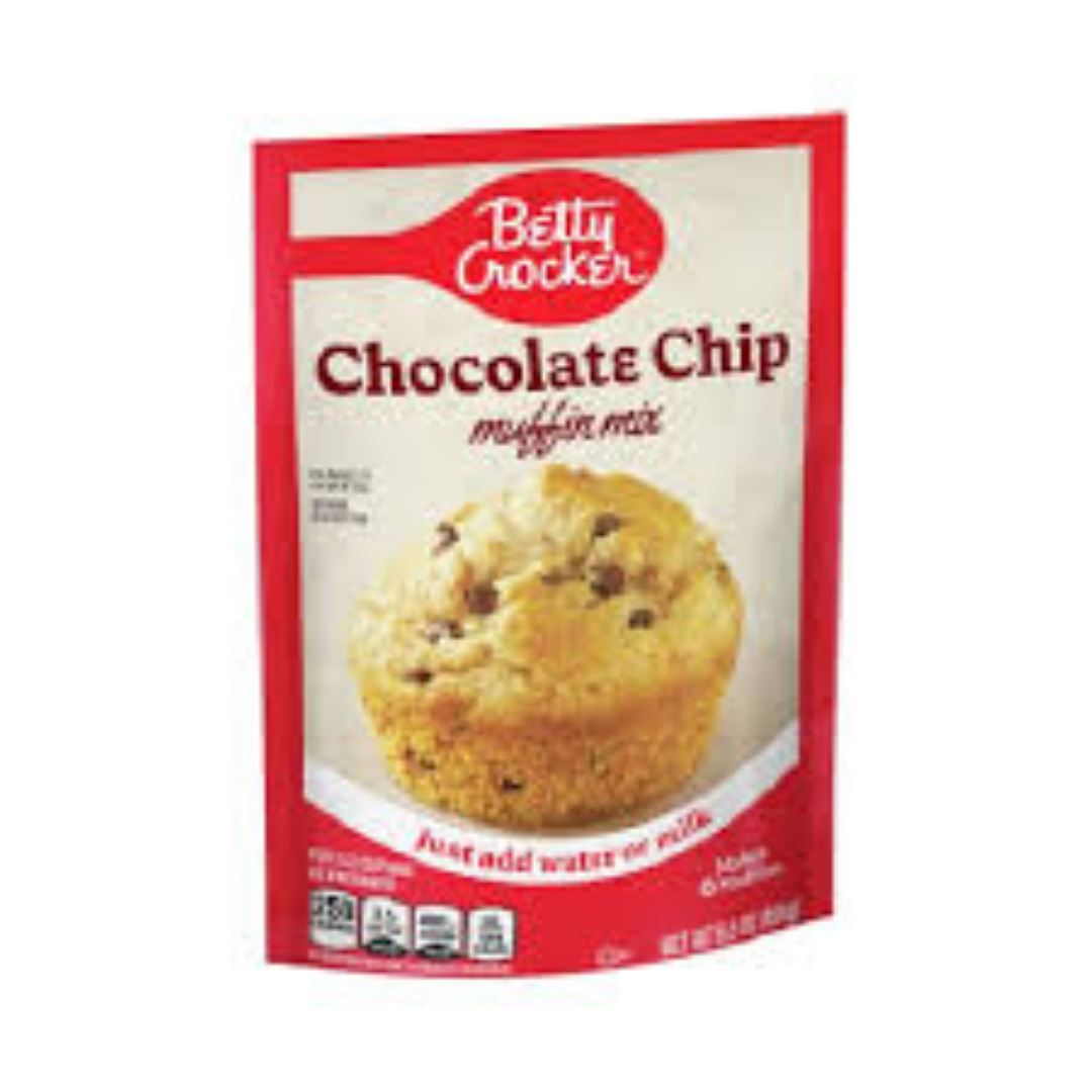 BETTY CROCKER CHOC CHIP MUFFIN 184G